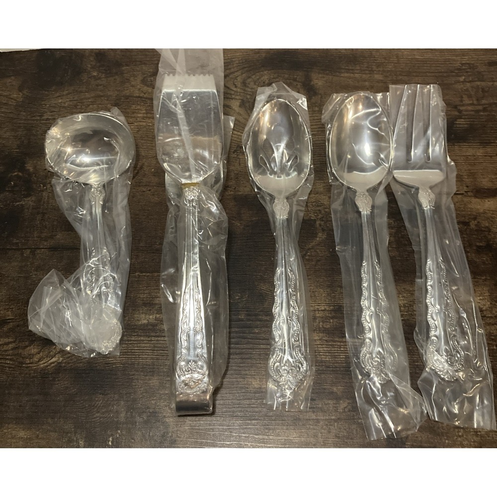 Reed & Barton New Richmond Hill 18/10 Stainless Steel Serving Flatware Set 10-Pc